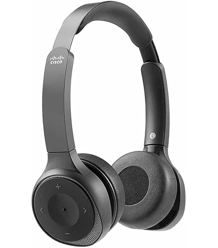 Amazon.com: Cisco Headset 322 USB, Wired Dual On-Ear